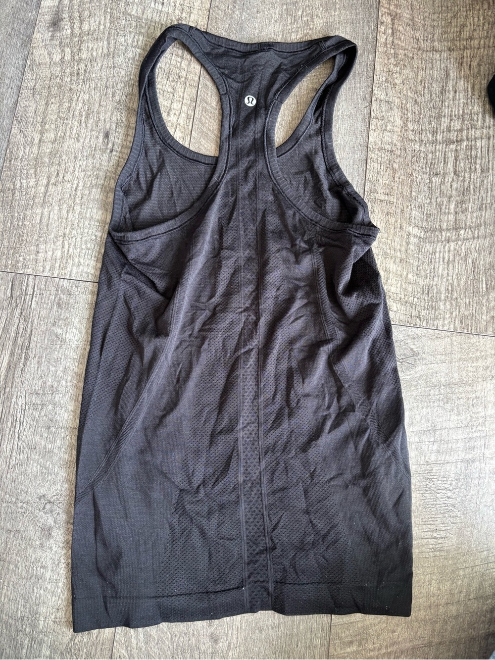 lululemon athletica Black Racerback Workout Tank